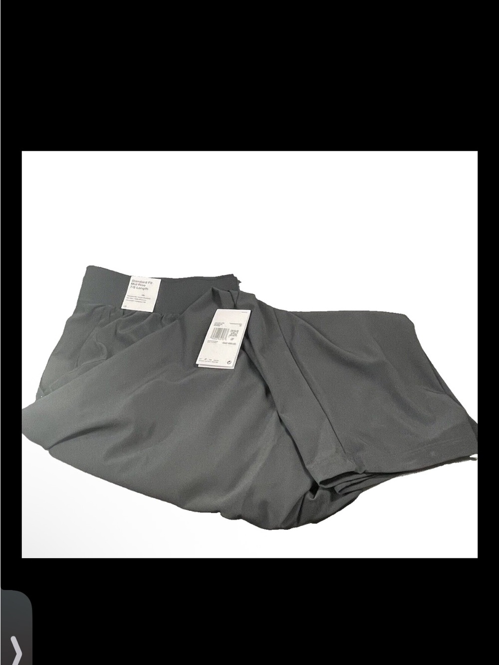 Nike Mid Rise 7/8 Length Women Standard Dri-Fit Training Pants DQ4083-070 Sz 1X